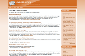 Oxford News